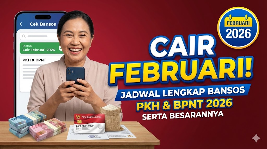 Cair Februari! Ini Jadwal Lengkap Bansos PKH dan BPNT 2026 serta Besarannya