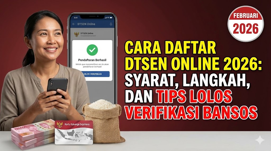 Cara Daftar DTSEN Online 2026: Syarat, Langkah, dan Tips Lolos Verifikasi Bansos
