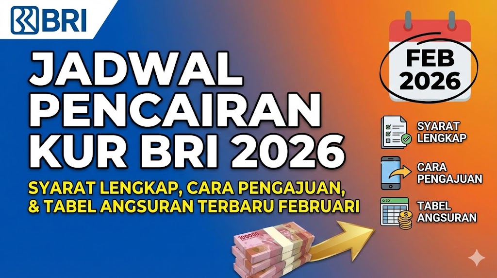 Jadwal Pencairan KUR BRI 2026: Syarat Lengkap, Cara Pengajuan, dan Tabel Angsuran Terbaru Februari