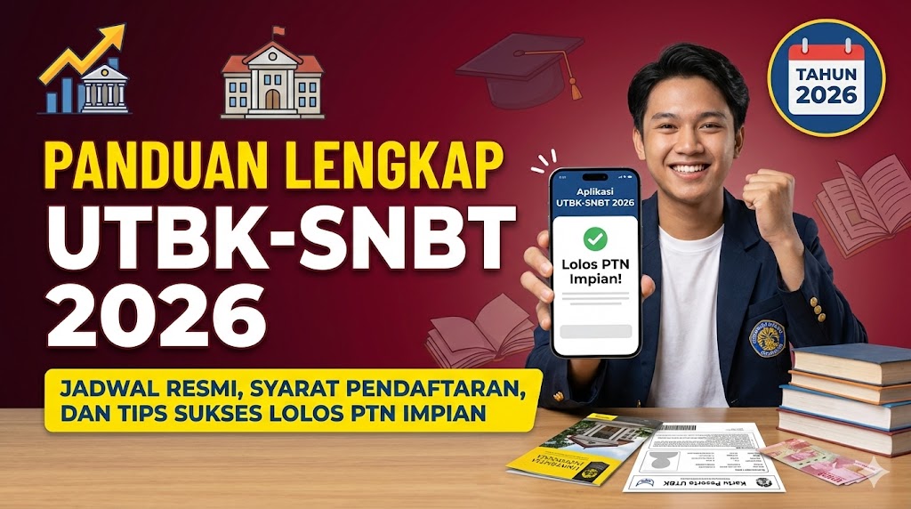 Panduan Lengkap UTBK-SNBT 2026: Jadwal Resmi, Syarat Pendaftaran, dan Tips Sukses Lolos PTN Impian