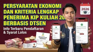 Persyaratan Ekonomi dan Kriteria Lengkap Penerima KIP Kuliah 2026 Berbasis DTSEN