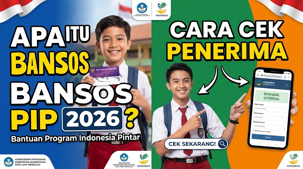 Apa Itu Bansos PIP 2026 dan Bagaimana Cara Cek Penerimanya?