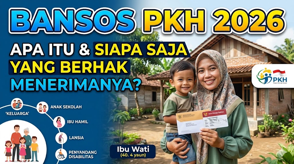 Apa Itu Bansos PKH 2026 dan Siapa Saja yang Berhak Menerimanya?