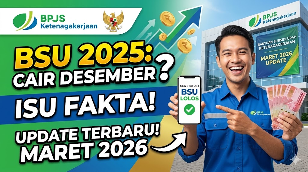 Cek BSU Ketenagakerjaan 2025: Fakta Lengkap Isu Pencairan Desember dan Update Terbaru Maret 2026