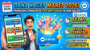 Panduan Lengkap Memaksimalkan Fitur DANA Kaget Maret 2026: Langkah Klaim dan Tips Anti Gagal