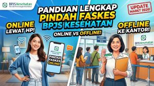 Panduan Lengkap Pindah Faskes BPJS Kesehatan Maret 2026: Online lewat HP dan Offline
