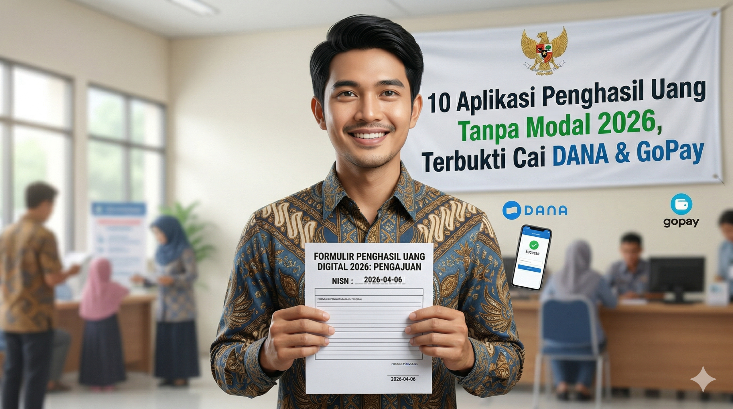 10 Aplikasi Penghasil Uang Tanpa Modal 2026, Terbukti Cair ke DANA & GoPay